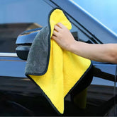 Premium Double-Layer Microfiber Towel – Perfect for Bike & Car Cleaning (30x30cm)